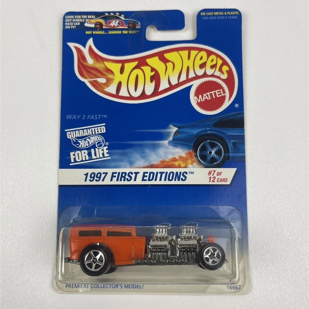 Hot Wheels 1997 First Editions 7 of 12 Orange Collector 514